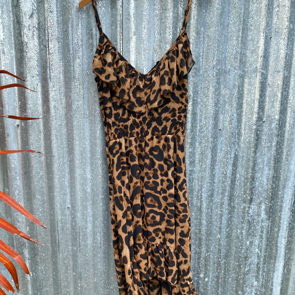 Leopard 🐆 print dress